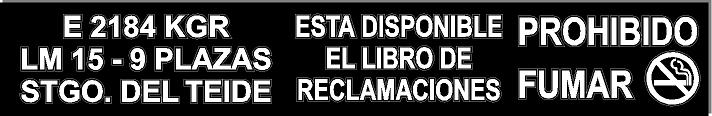 PLACA TAXI